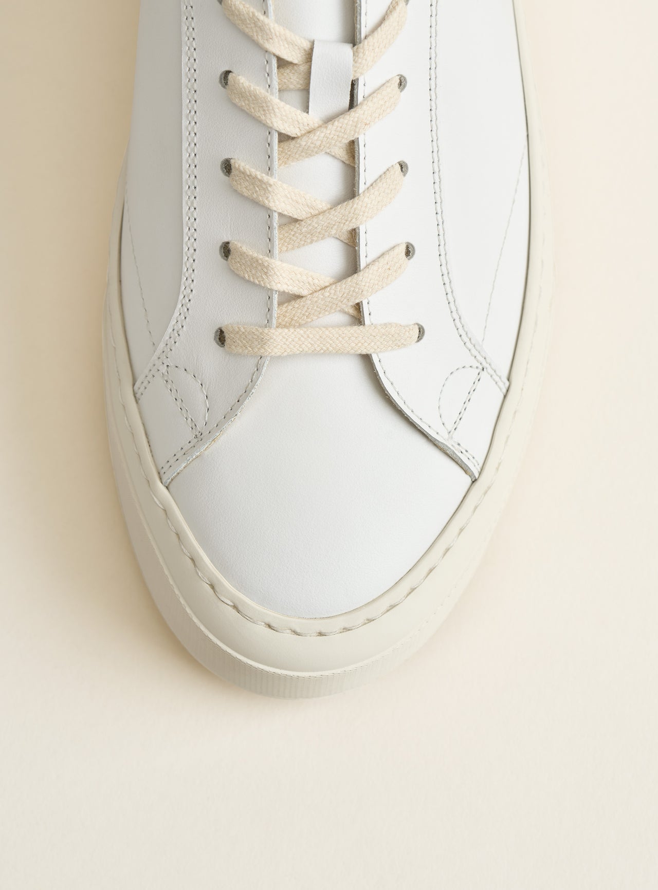 Base White Leather
