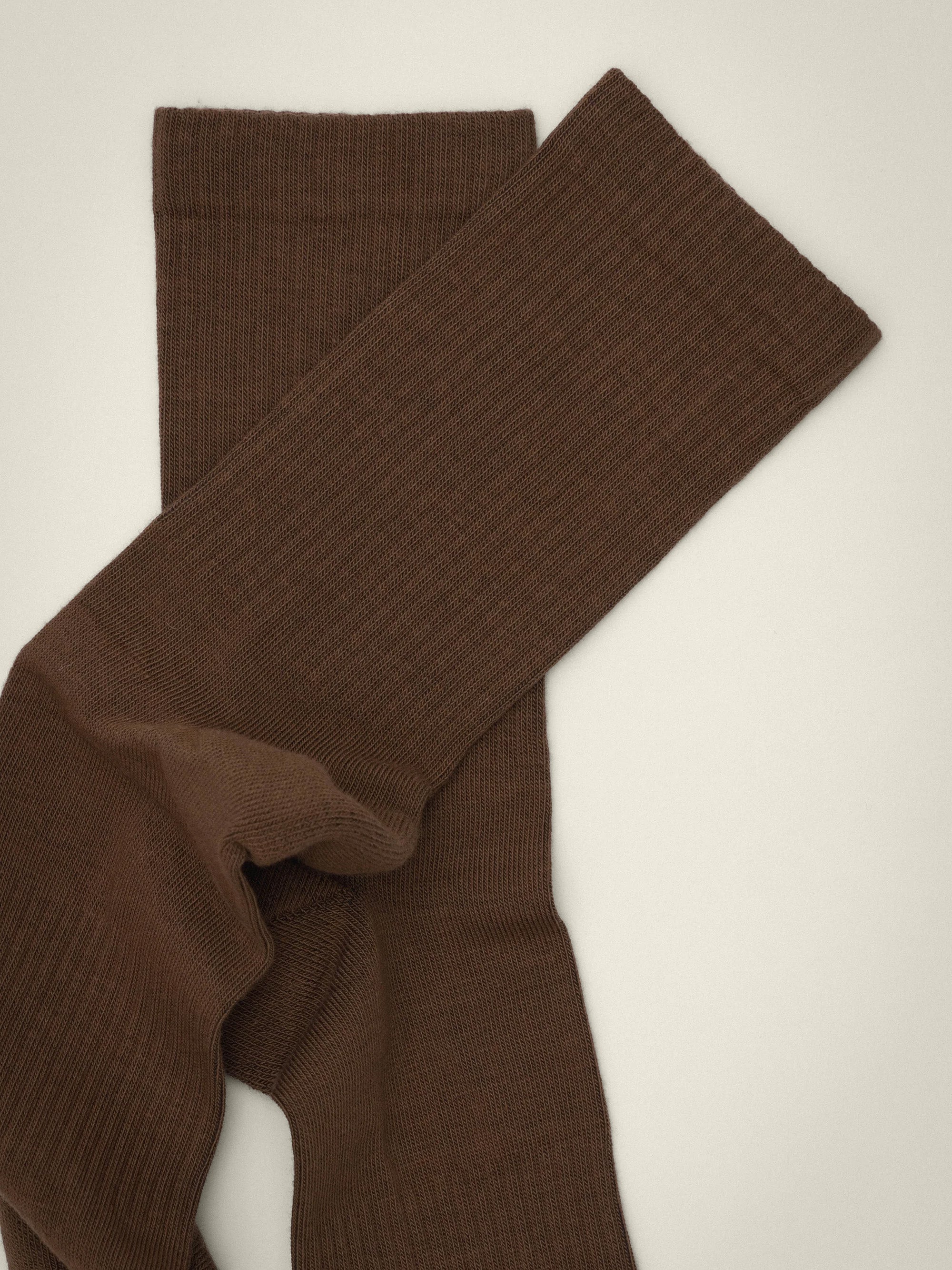 Crew Socks Brown