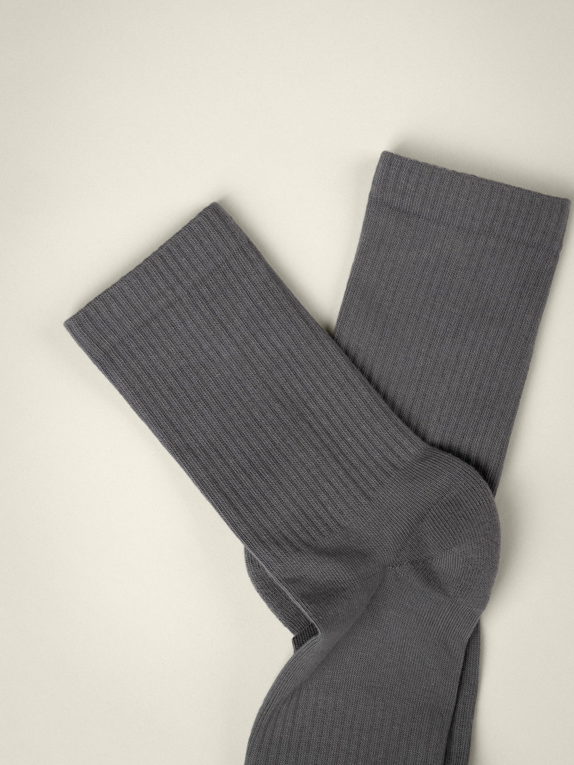 Crew Socks Grey 3-pack