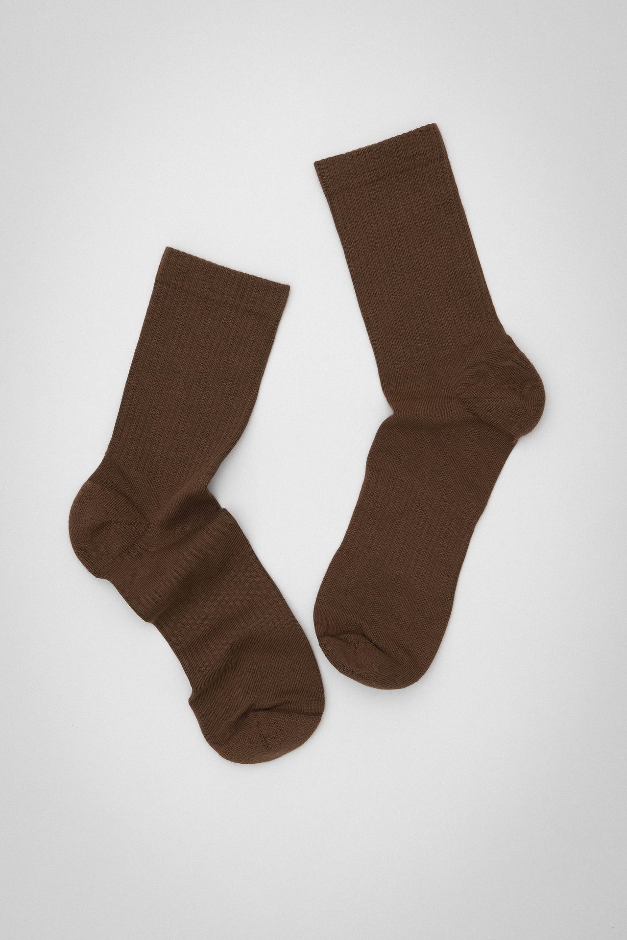 Crew Socks Brown