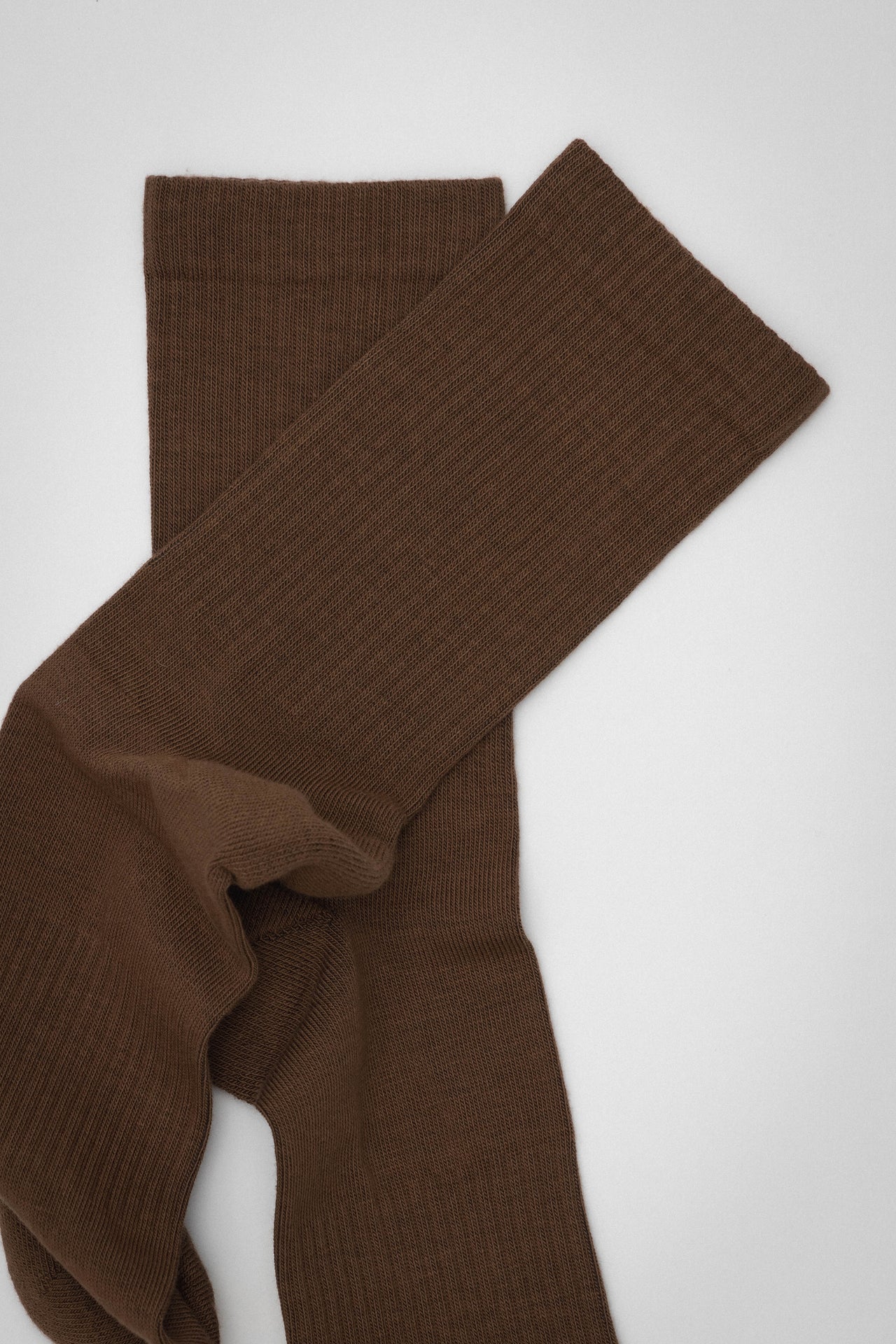Crew Socks Brown
