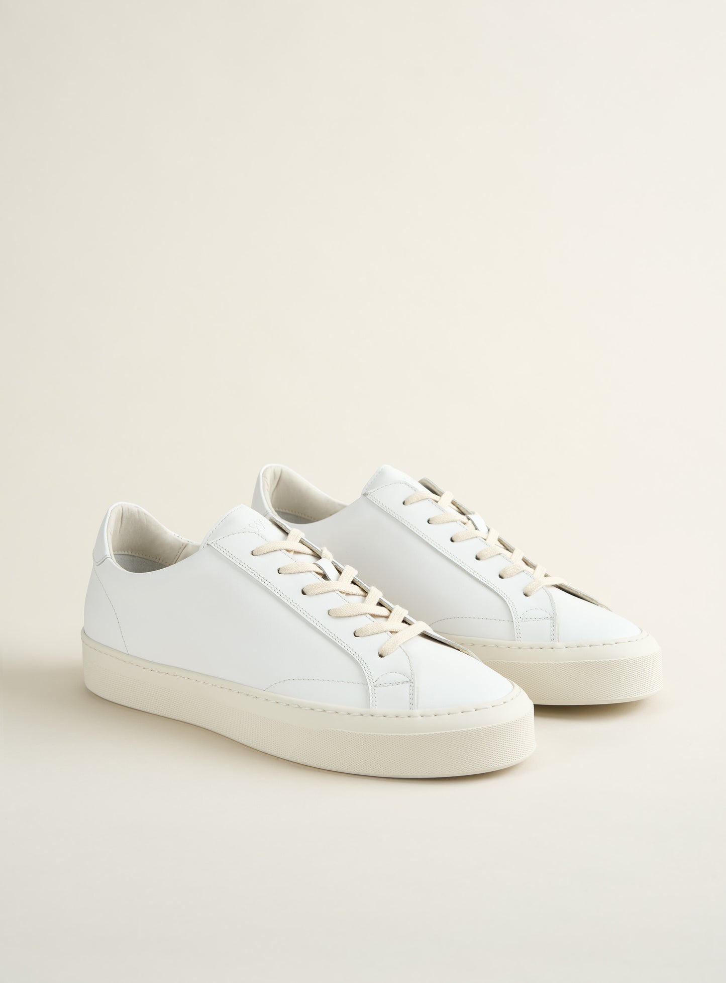 Base White Leather