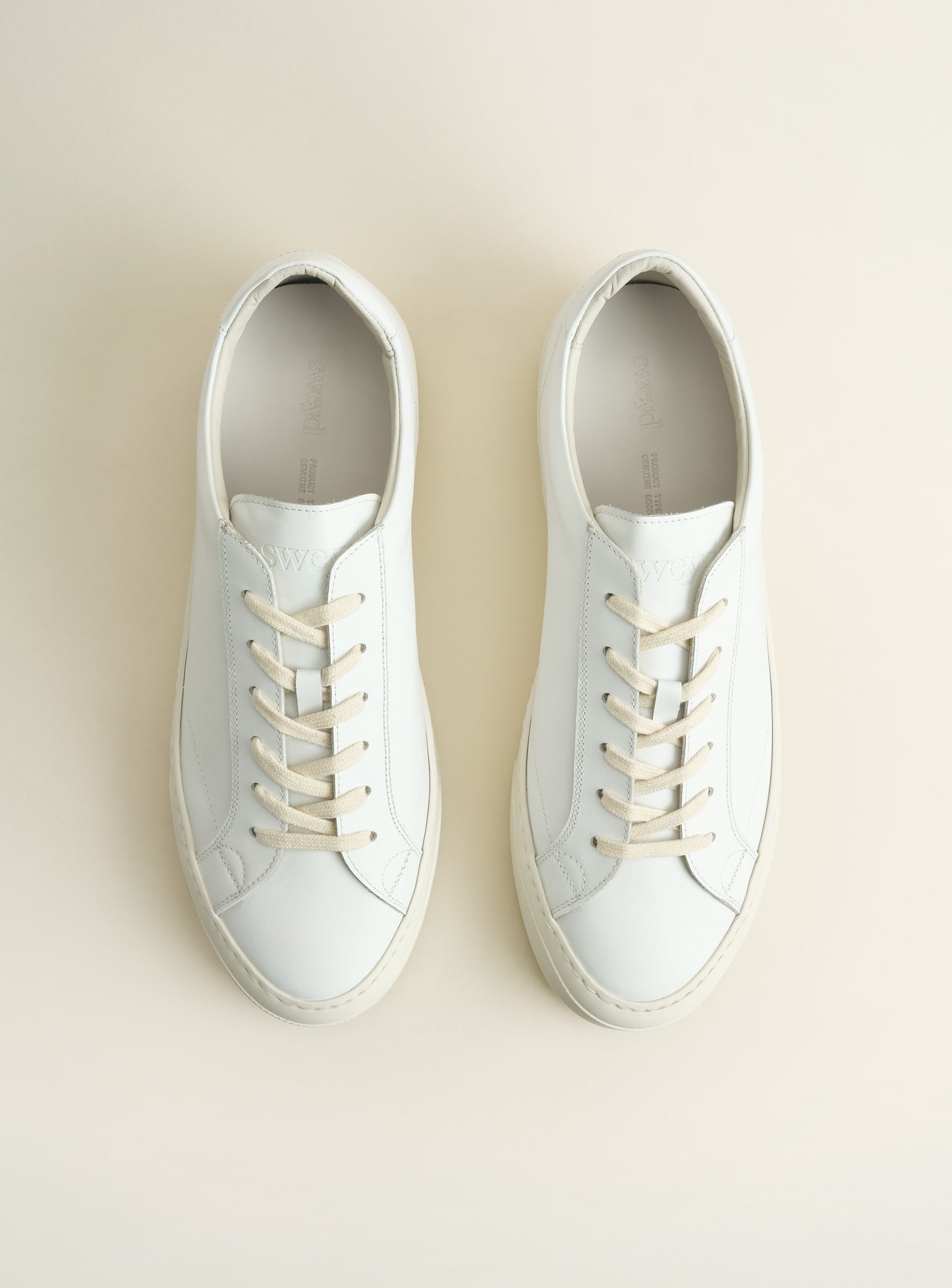 Base White Leather