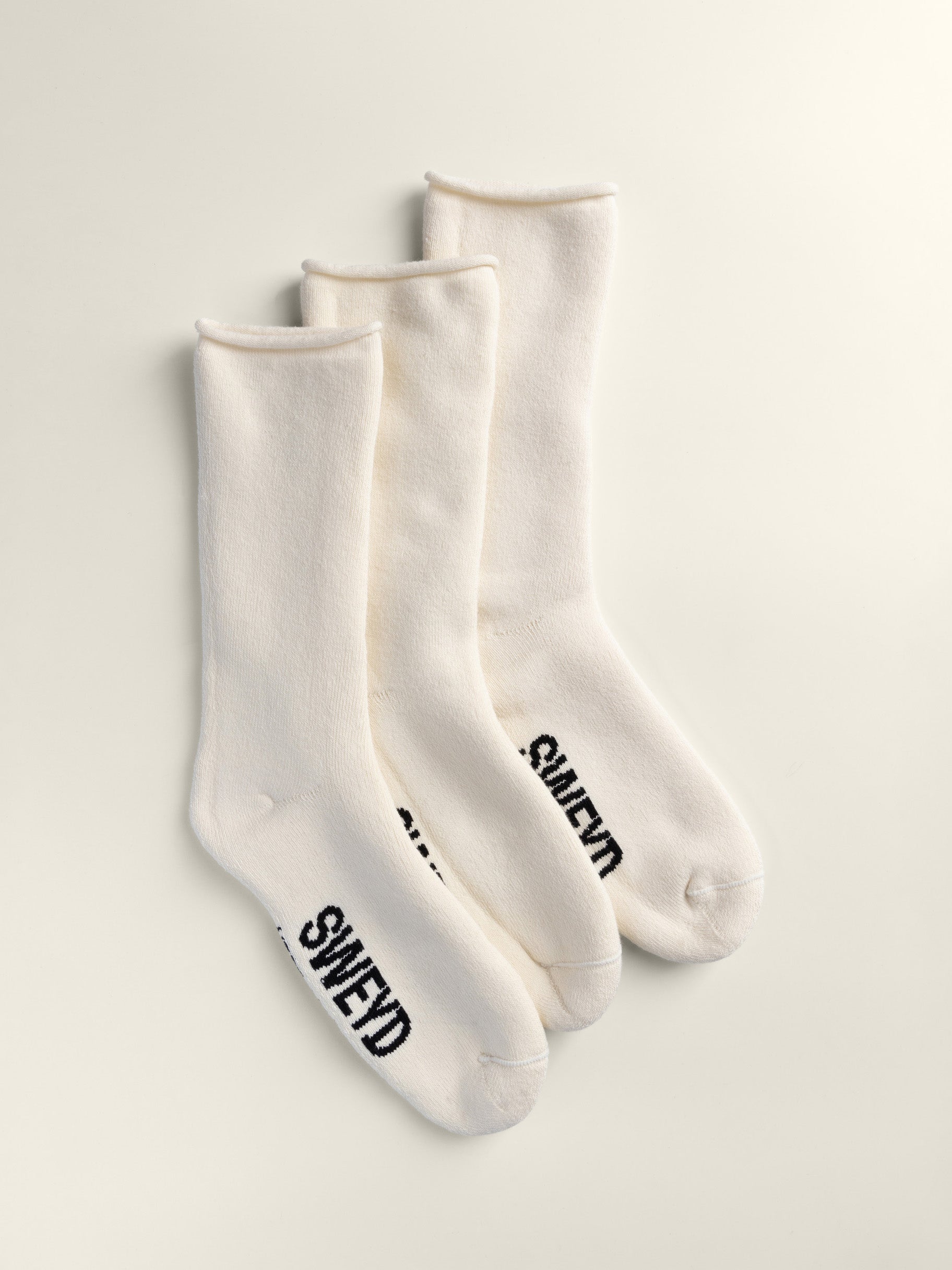Cabin Sock Off-White 3-pack