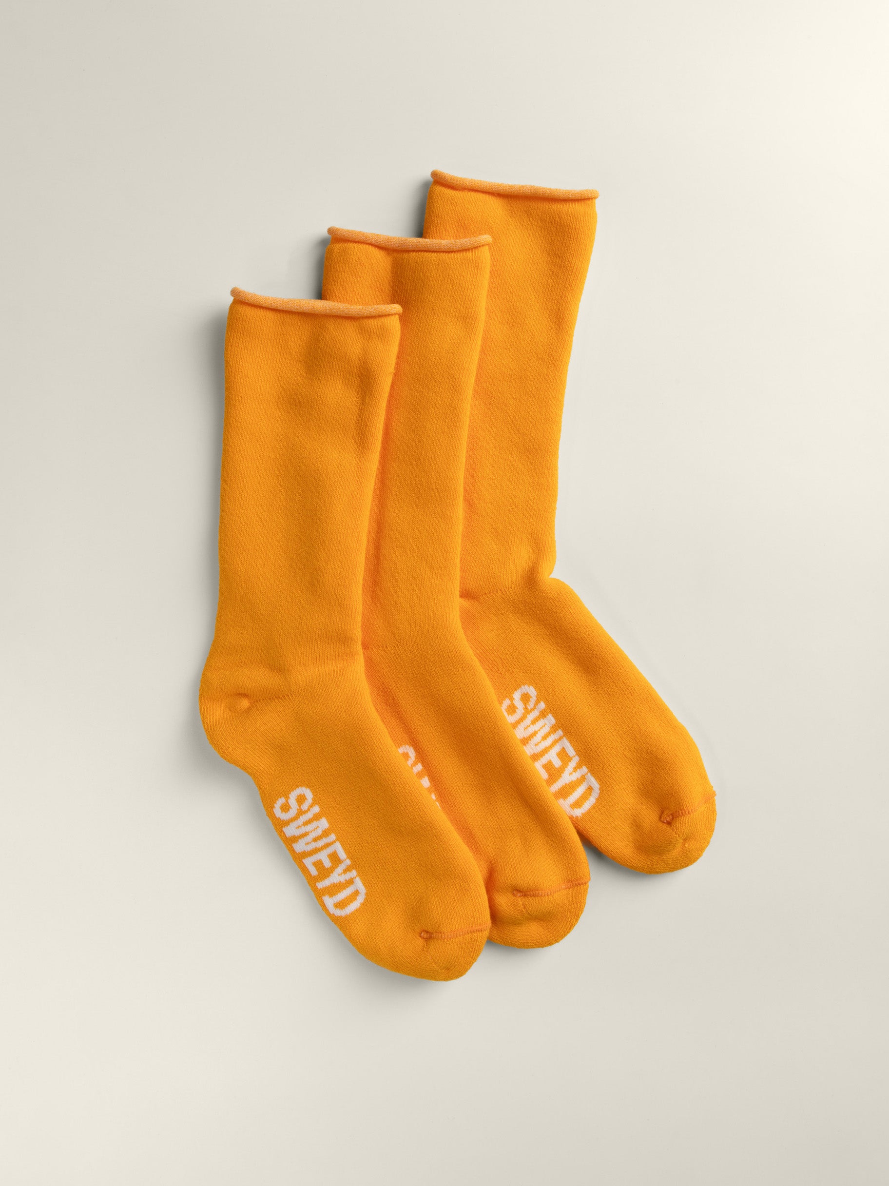 Cabin Sock Safety Orange 3-pack