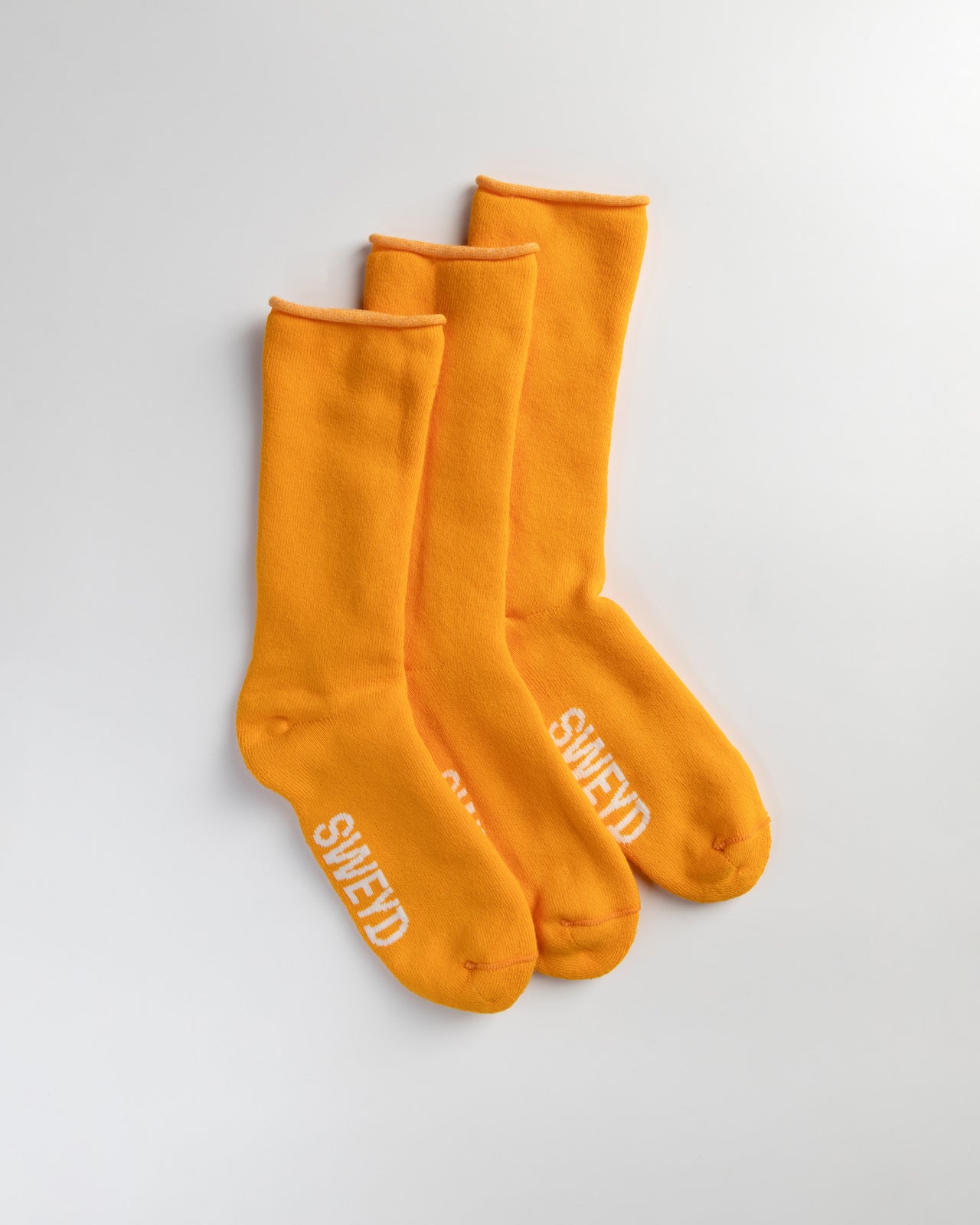 Cabin Sock Safety Orange 3-pack