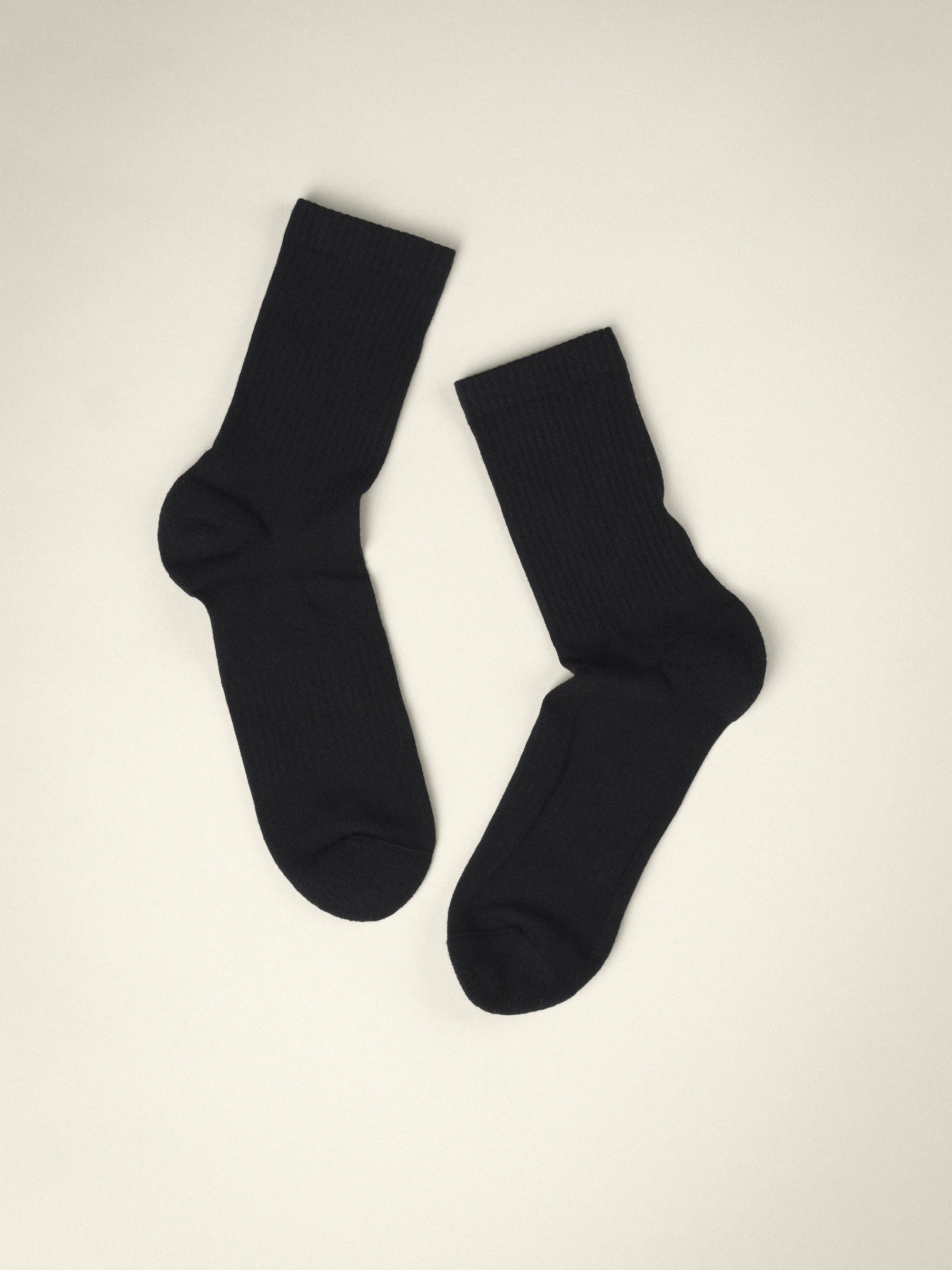 Crew Socks Black 3-pack