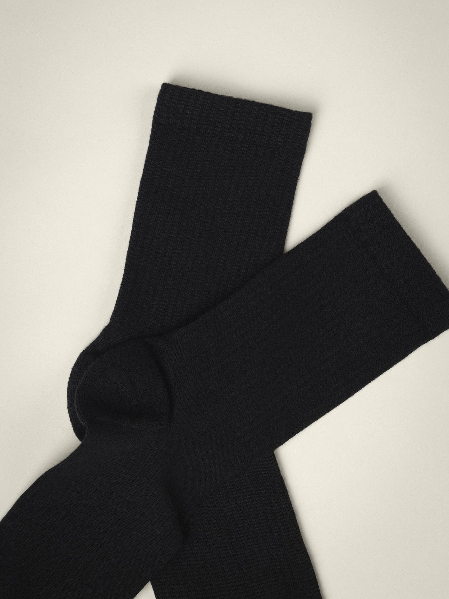 Crew Socks Black 3-pack